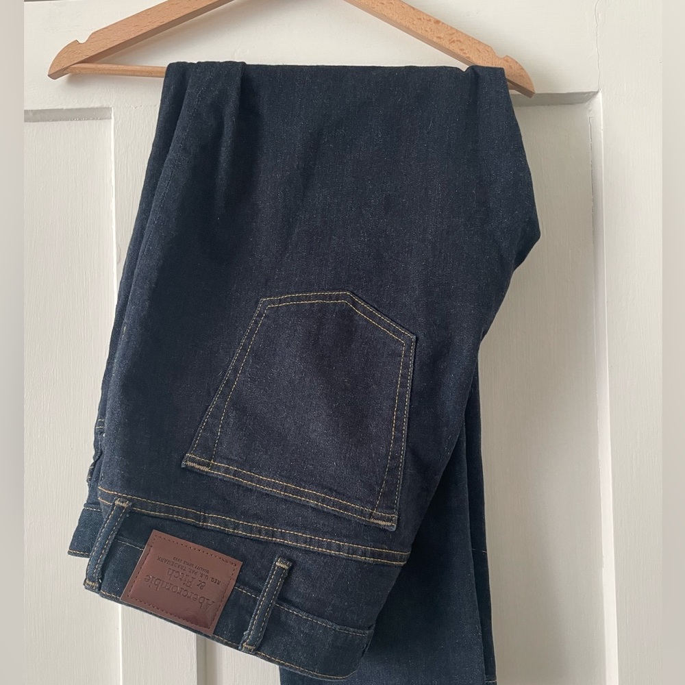 Athletic stretch denim from Abercrombie